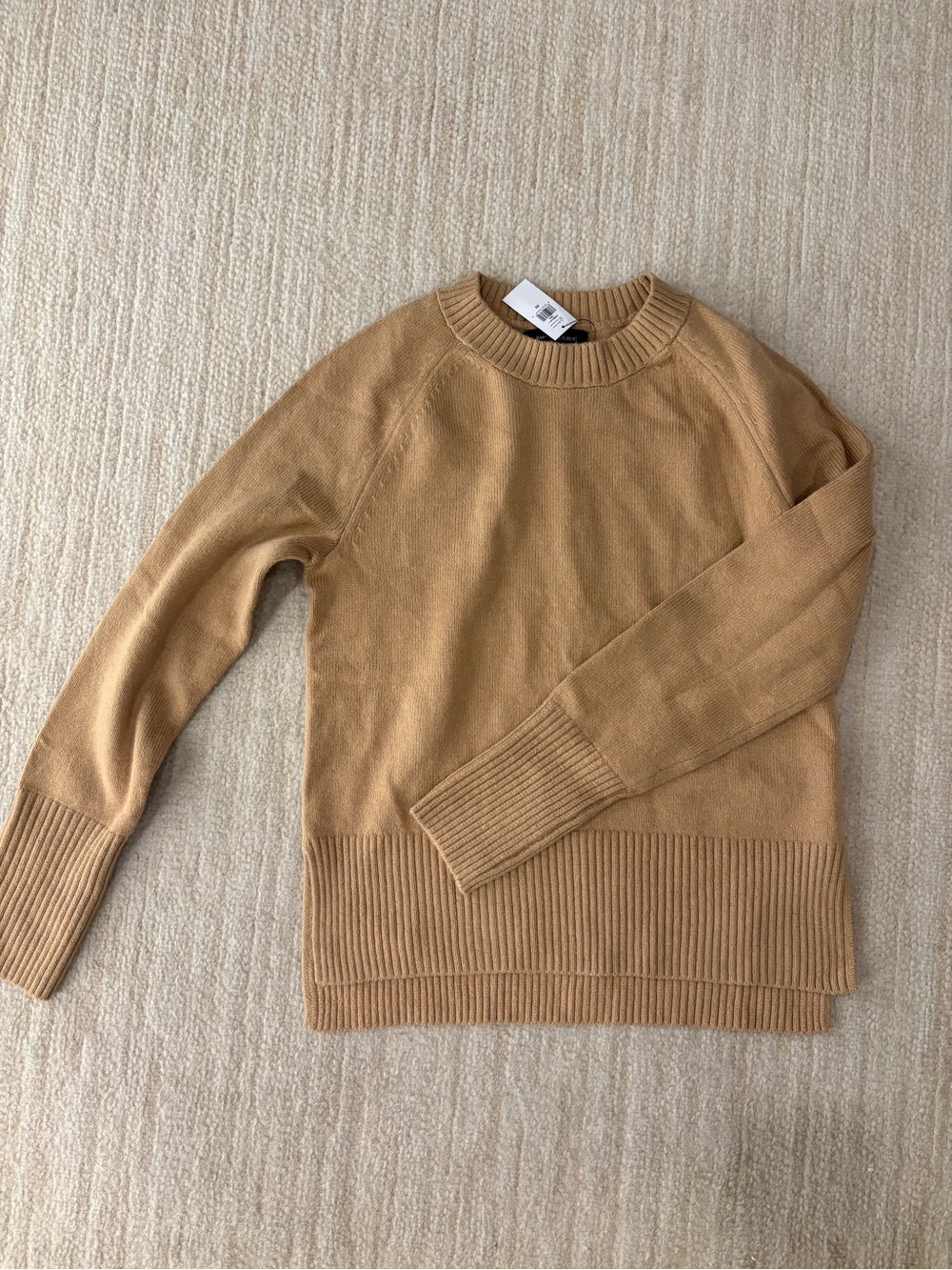 Crewneck Sweater in Camel